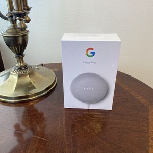 Google Nest Mini (2nd Generation) Smart Speaker - Chalk GA00638-US